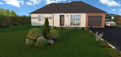 Programme terrain + maison à Saint-Jean-Saint-Germain en Indre-et-Loire (37) de 95 m² à vendre au prix de 185500€ - 1
