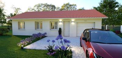 Programme terrain + maison à La Motte-de-Galaure en Drôme (26) de 85 m² à vendre au prix de 232000€ - 2