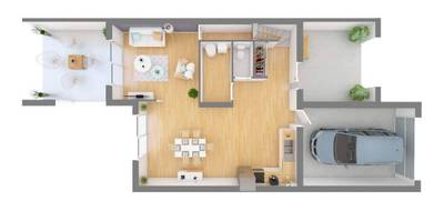 Programme terrain + maison à Saint-Denis-d'Anjou en Mayenne (53) de 115 m² à vendre au prix de 223013€ - 4