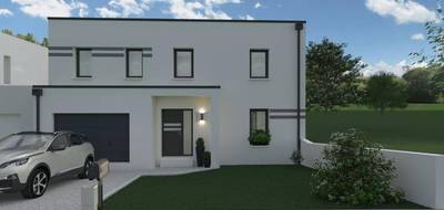 Programme terrain + maison à Saint-Antoine-du-Rocher en Indre-et-Loire (37) de 100 m² à vendre au prix de 381360€ - 3
