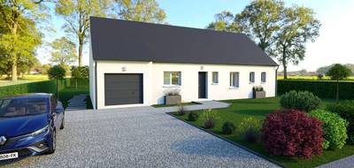 Programme terrain + maison à Panzoult en Indre-et-Loire (37) de 110 m² à vendre au prix de 258500€ - 1