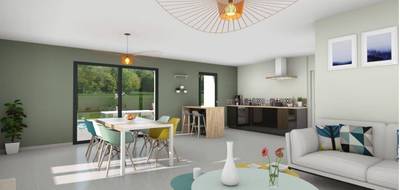 Programme terrain + maison à Viriat en Ain (01) de 98 m² à vendre au prix de 278500€ - 1