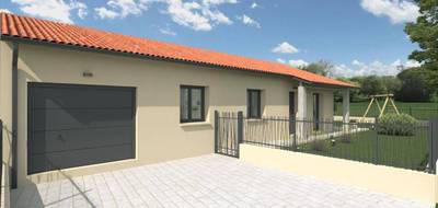 Programme terrain + maison à Porte-des-Bonnevaux en Isère (38) de 90 m² à vendre au prix de 233061€ - 1