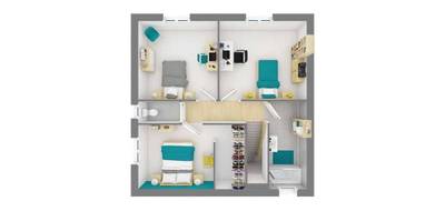 Programme terrain + maison à Saint-Nabord en Vosges (88) de 135 m² à vendre au prix de 268740€ - 4