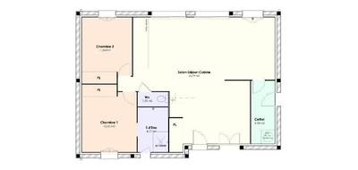 Programme terrain + maison à Saint-Jean-Saint-Germain en Indre-et-Loire (37) de 85 m² à vendre au prix de 182000€ - 3