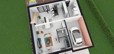 Programme terrain + maison à Lambres en Pas-de-Calais (62) de 100 m² à vendre au prix de 247000€ - 2