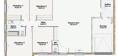 Programme terrain + maison à L'Isle-Adam en Val-d'Oise (95) de 104 m² à vendre au prix de 345000€ - 4