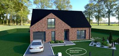 Programme terrain + maison à Abancourt en Nord (59) de 150 m² à vendre au prix de 321823€ - 3