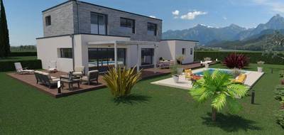 Programme terrain + maison à Polliat en Ain (01) de 150 m² à vendre au prix de 492500€ - 1