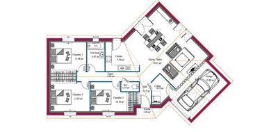 Programme terrain + maison à Agnac en Lot-et-Garonne (47) de 95 m² à vendre au prix de 223000€ - 4