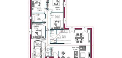 Programme terrain + maison à Guiche en Pyrénées-Atlantiques (64) de 115 m² à vendre au prix de 439600€ - 3