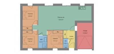 Programme terrain + maison à Bouguenais en Loire-Atlantique (44) de 66 m² à vendre au prix de 260000€ - 4