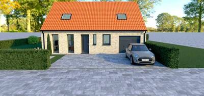 Programme terrain + maison à Wormhout en Nord (59) de 100 m² à vendre au prix de 235000€ - 1