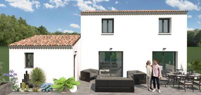 Programme terrain + maison à Vallon-Pont-d'Arc en Ardèche (07) de 83 m² à vendre au prix de 243000€ - 1