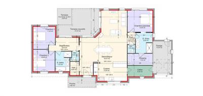 Programme terrain + maison à Blaye en Gironde (33) de 145 m² à vendre au prix de 361861€ - 4