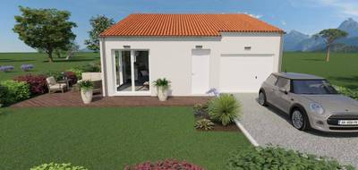 Programme terrain + maison à Cournon-d'Auvergne en Puy-de-Dôme (63) de 87 m² à vendre au prix de 288650€ - 2