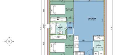 Programme terrain + maison à Rouans en Loire-Atlantique (44) de 55 m² à vendre au prix de 200000€ - 3
