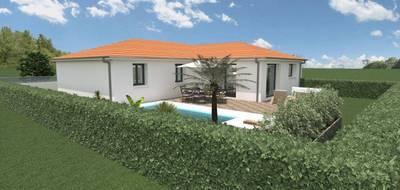 Programme terrain + maison à Saint-Martin-le-Châtel en Ain (01) de 100 m² à vendre au prix de 269500€ - 1