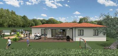 Programme terrain + maison à Buellas en Ain (01) de 136 m² à vendre au prix de 445000€ - 1