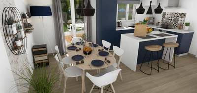 Programme terrain + maison à La Motte-de-Galaure en Drôme (26) de 85 m² à vendre au prix de 232000€ - 3
