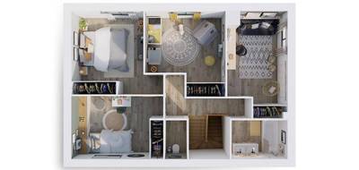 Programme terrain + maison à Saubens en Haute-Garonne (31) de 124 m² à vendre au prix de 383518€ - 4