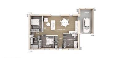 Programme terrain + maison à Nîmes en Gard (30) de 80 m² à vendre au prix de 319000€ - 4