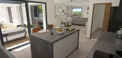 Programme terrain + maison à Saint-Didier-d'Aussiat en Ain (01) de 135 m² à vendre au prix de 371500€ - 2