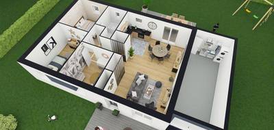 Programme terrain + maison à Bréauté en Seine-Maritime (76) de 70 m² à vendre au prix de 179000€ - 2