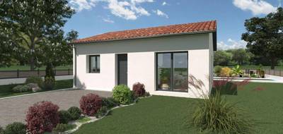 Programme terrain + maison à La Chapelle-de-Guinchay en Saône-et-Loire (71) de 63 m² à vendre au prix de 212200€ - 1