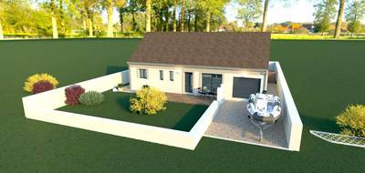 Programme terrain + maison à Saint-Manvieu-Norrey en Calvados (14) de 95 m² à vendre au prix de 203900€ - 1