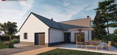 Programme terrain + maison à Saint-Benoît-d'Hébertot en Calvados (14) de 98 m² à vendre au prix de 234490€ - 1