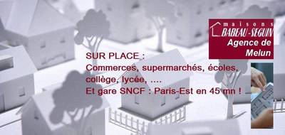 Programme terrain + maison à Nangis en Seine-et-Marne (77) de 82 m² à vendre au prix de 268929€ - 3