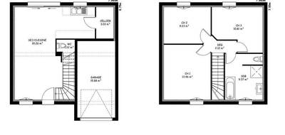 Programme terrain + maison à Bouhet en Charente-Maritime (17) de 80 m² à vendre au prix de 180172€ - 3