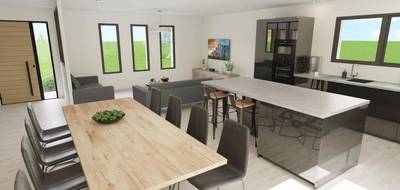 Programme terrain + maison à Vagnas en Ardèche (07) de 123 m² à vendre au prix de 345000€ - 4