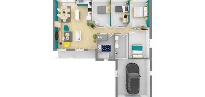 Programme terrain + maison à Châtillon-le-Duc en Doubs (25) de 89 m² à vendre au prix de 277360€ - 2