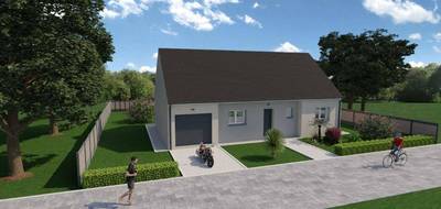 Programme terrain + maison à Lombron en Sarthe (72) de 81 m² à vendre au prix de 192000€ - 1