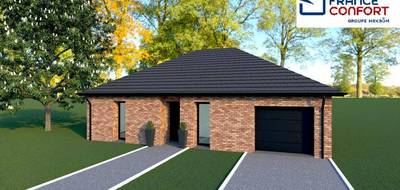 Programme terrain + maison à Bertry en Nord (59) de 103 m² à vendre au prix de 260500€ - 1