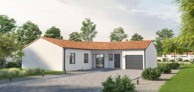 Programme terrain + maison à La Bernerie-en-Retz en Loire-Atlantique (44) de 100 m² à vendre au prix de 570209€ - 1