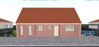 Programme terrain + maison à Carvin en Pas-de-Calais (62) de 93 m² à vendre au prix de 258657€ - 1