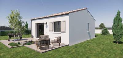 Programme terrain + maison à Asnières-la-Giraud en Charente-Maritime (17) de 50 m² à vendre au prix de 122500€ - 2