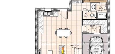 Programme terrain + maison à Bécon-les-Granits en Maine-et-Loire (49) de 90 m² à vendre au prix de 243600€ - 4
