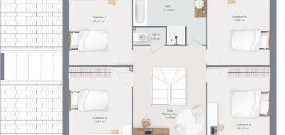Programme terrain + maison à Wambrechies en Nord (59) de 155 m² à vendre au prix de 540000€ - 4