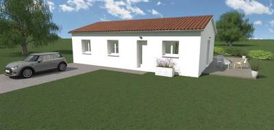 Programme terrain + maison à Bonson en Loire (42) de 65 m² à vendre au prix de 209800€ - 1