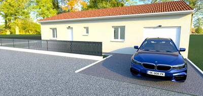 Programme terrain + maison à Saint-Prim en Isère (38) de 83 m² à vendre au prix de 284098€ - 1