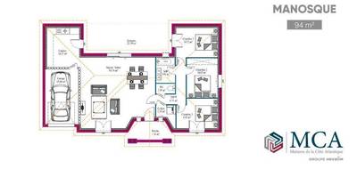 Programme terrain + maison à Anglet en Pyrénées-Atlantiques (64) de 94 m² à vendre au prix de 653000€ - 3