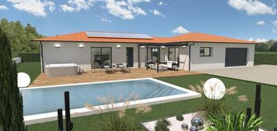 Programme terrain + maison à Polliat en Ain (01) de 135 m² à vendre au prix de 445000€ - 1