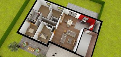 Programme terrain + maison à Vinneuf en Yonne (89) de 95 m² à vendre au prix de 213000€ - 2
