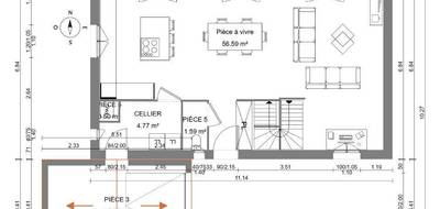 Programme terrain + maison à Tourrettes en Var (83) de 115 m² à vendre au prix de 549000€ - 4