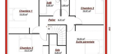 Programme terrain + maison à Chatou en Yvelines (78) de 140 m² à vendre au prix de 795000€ - 4