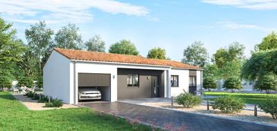 Programme terrain + maison à Bournand en Vienne (86) de 98 m² à vendre au prix de 227207€ - 1